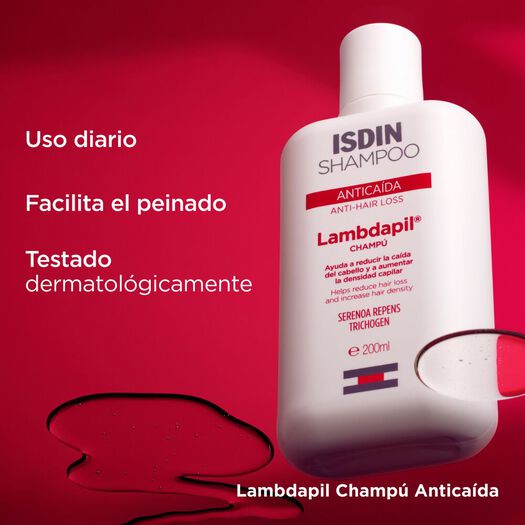 Shampoo Isdin Lambdapil Anticaída 200 mL, , large image number 3