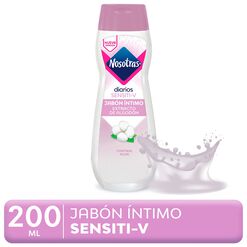 Nosotras Jab&oacute;n L&iacute;quido Intimo Sensiti-V x 200 mL