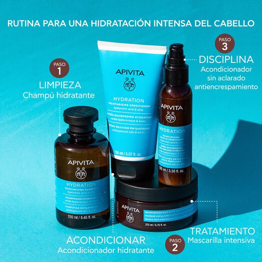 Acondicionador Apivita Cabello Hidratante 100 mL, , large image number 4