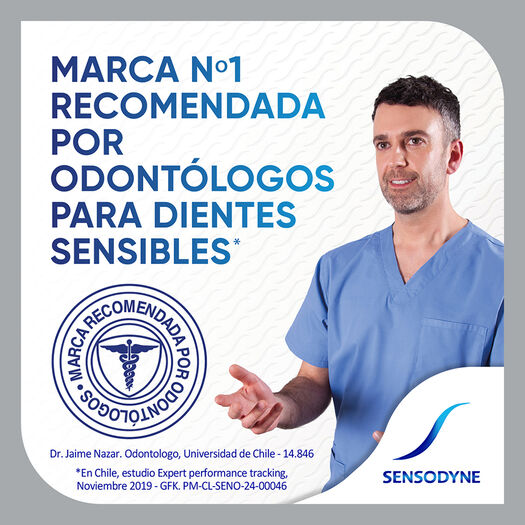 Sensodyne Repara & Protege Blanqueador Crema Dental para Dientes Sensibles, Tamaño Mega, 2x100g, , large image number 4