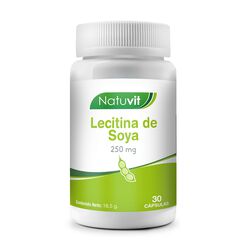 Natuvit Lecitina de Soya 250 Mg 30 Cápsulas