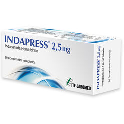 Indapress 2.5 mg x 60 Comprimidos Recubiertos