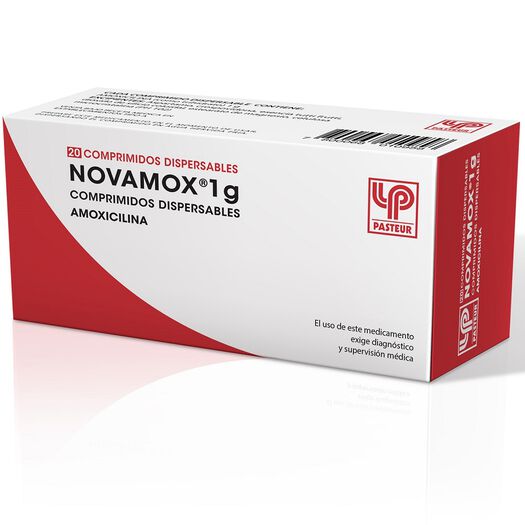 Novamox 1 g x 20 Comprimidos Dispersables, , large image number 0