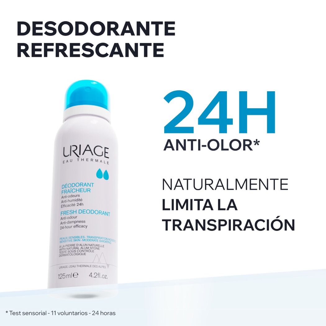 Desodorante Uriage Spray 125 mL, , large image number 1