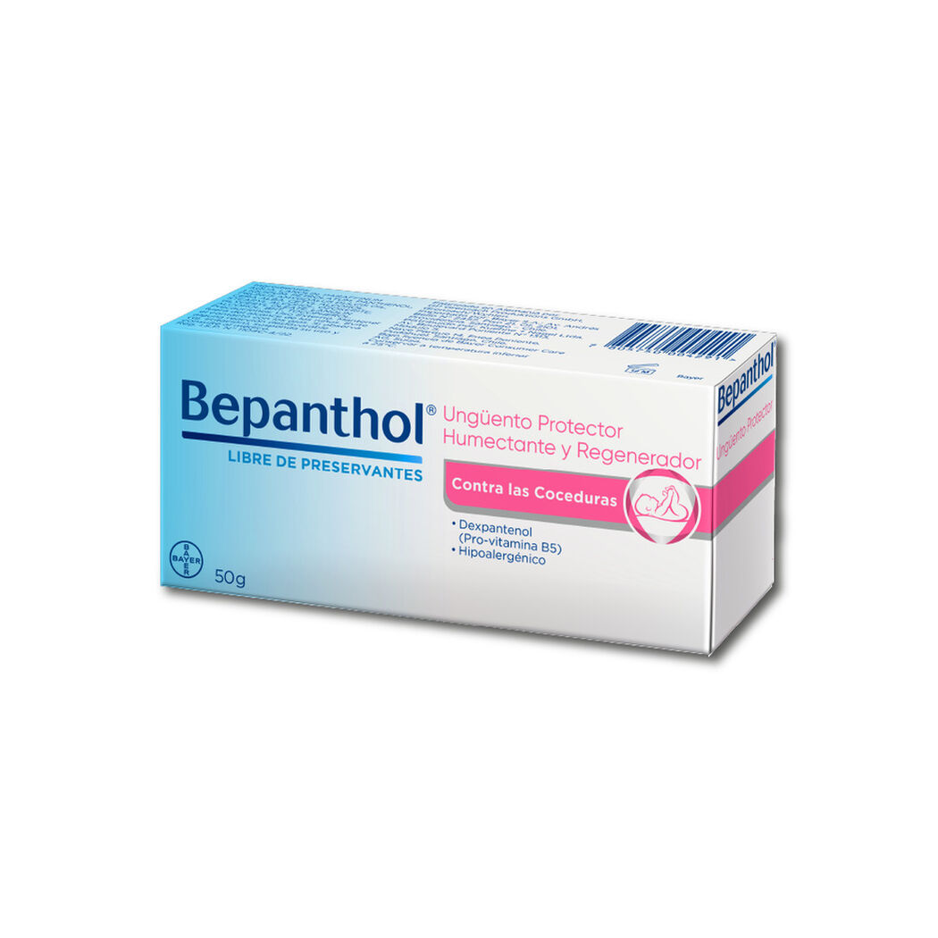 unguento Bepanthol Protector Humectante y Renegador Pomo 50 g, , large image number 0