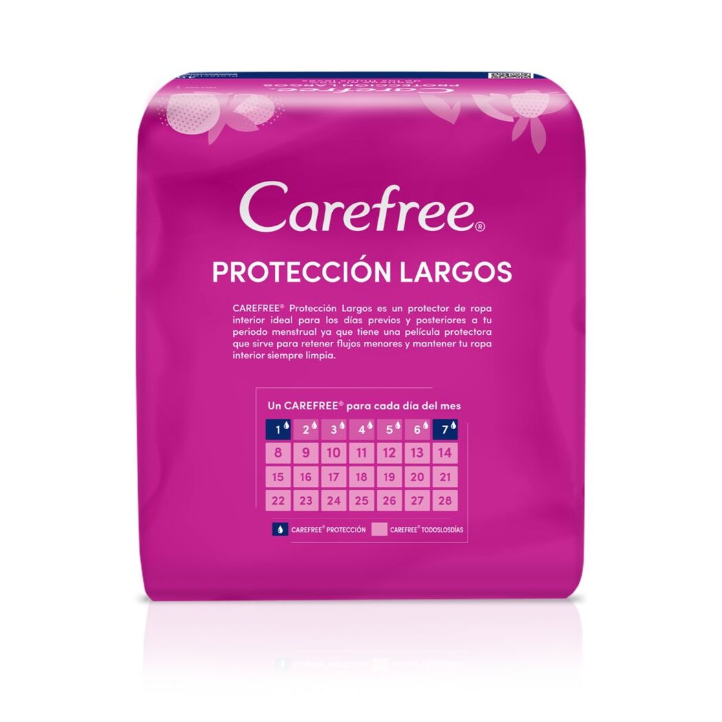 Protector Diario Carefree Largos 40 un, , large image number 2