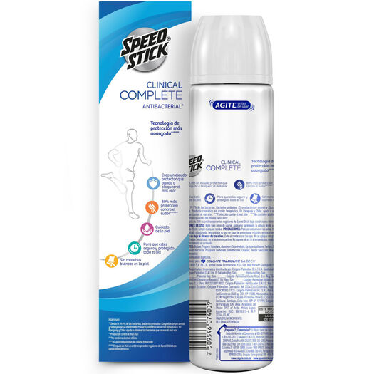 Desodorante Spray Speed Stick Clin Complete 93Gr, , large image number 2