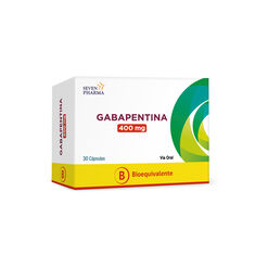 Gabapentina 400 mg 30 Cápsulas