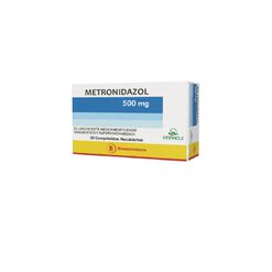 Metronidazol 500 mg x 20 Comprimidos Recubiertos