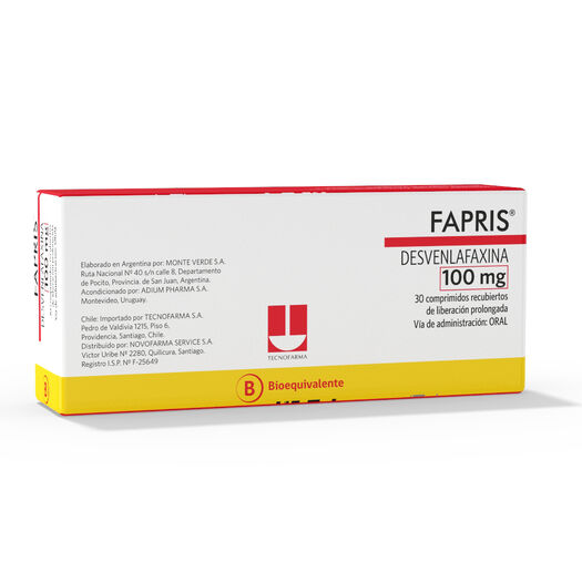 Fapris 100 mg x 30 Comprimidos, , large image number 0