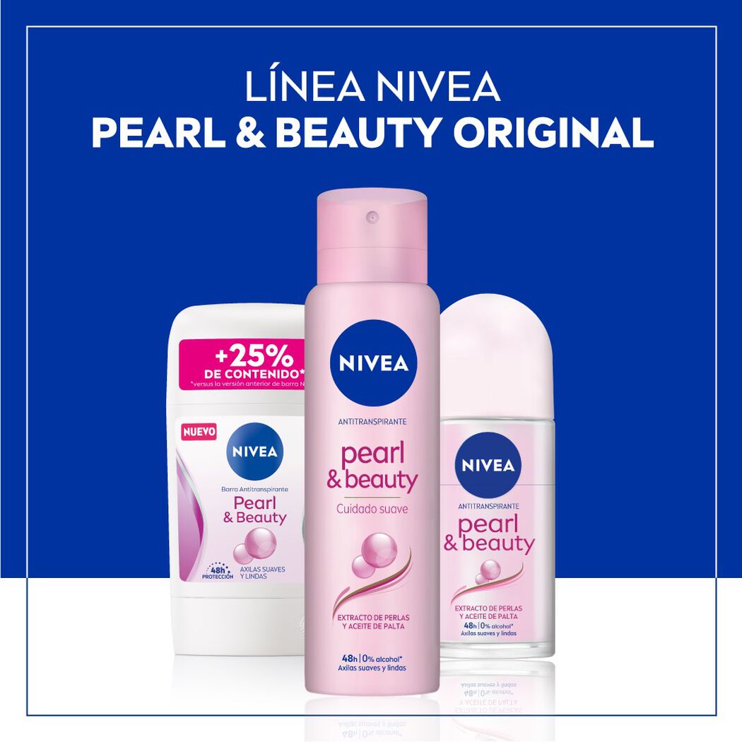 Desodorante Nivea Barra Pearl And Beauty 50 mL, , large image number 4