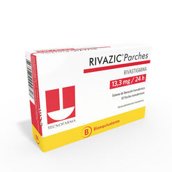 Rivazic 13.3 mg/24 horas x 30 Parches Sistema de Liberación Transdérmico