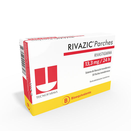 Rivazic 13.3 mg/24 horas x 30 Parches Sistema de Liberación Transdérmico, , large image number 0