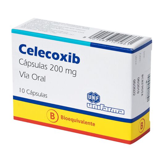 Celecoxib 200 mg x 10 Cápsulas UNIFARMA S.P.A, , large image number 0