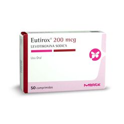 Eutirox 200 mcg x 50 Comprimidos