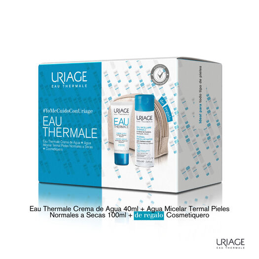 Pack Uriage Eau Therma Crema +Agua Micelar+ Cosmetiquero, , large image number 1