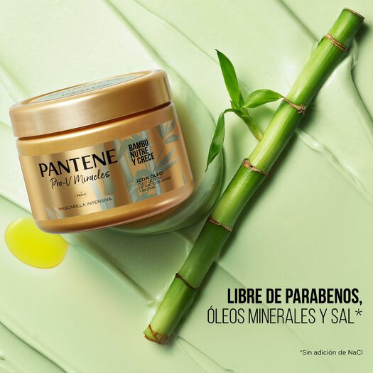 Mascarilla Pantene Pro-V Miracles Bambú Nutre & Crece 300 ml, , large image number 3