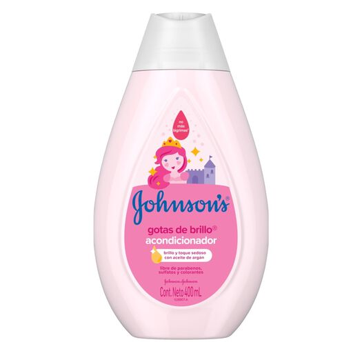 acondicionador para niños johnsons® gotas de brillo® x 400 ml., , large image number 1
