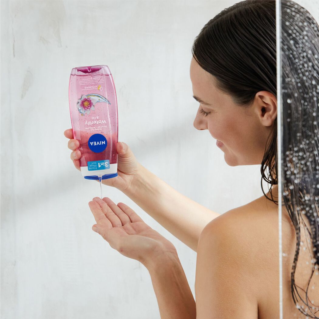 Gel de Ducha Nivea Waterlily 250 ml, , large image number 3
