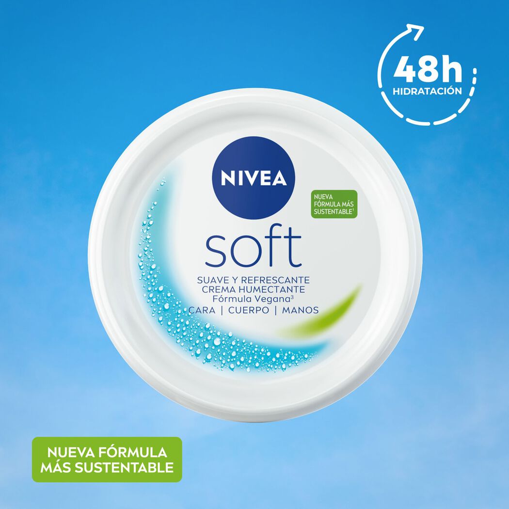 Crema Nivea Soft Multiprop&oacute;sito 200 mL, , large image number 1