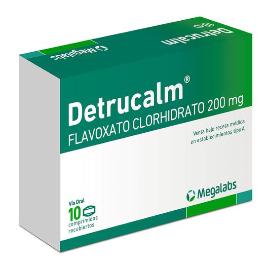 Detrucalm 200 mg x 10 Comprimidos Recubiertos, , large image number 0