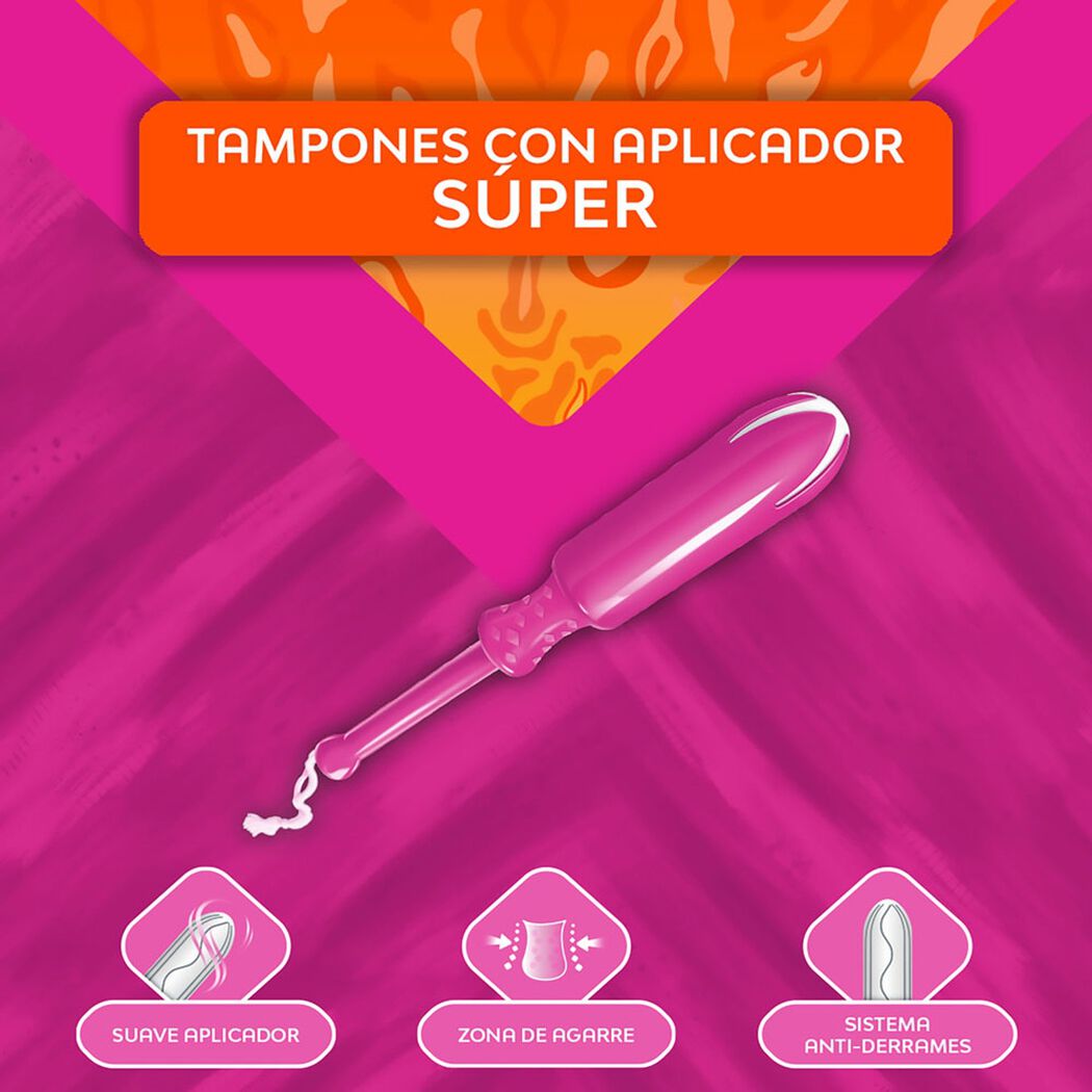 Nosotras Tampon Super Con Aplicador x 8 Unidades, , large image number 2