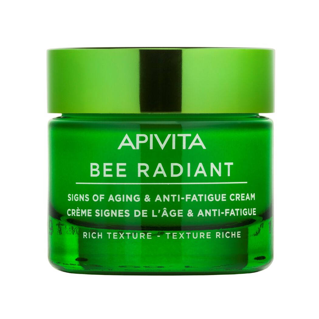 Crema Signos de la Edad & Anti-fatiga - Textura Rica 50ml Bee Radiant Apivita, , large image number 0