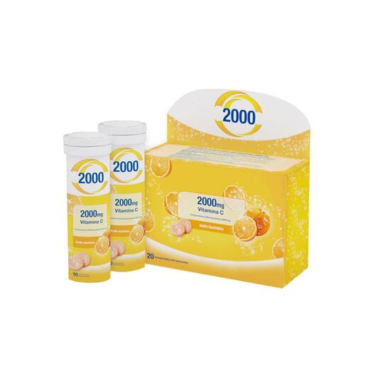 Cebion 2000 mg x 20 Comprimidos Efervescentes, , large image number 0