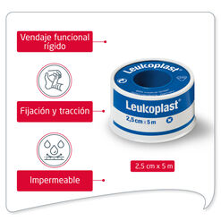 Leukoplast Tela Adhesiva 2.5cm x 5m 1 Und.