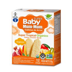 Super Baby Mum-Mum Galletas Tropical 50g