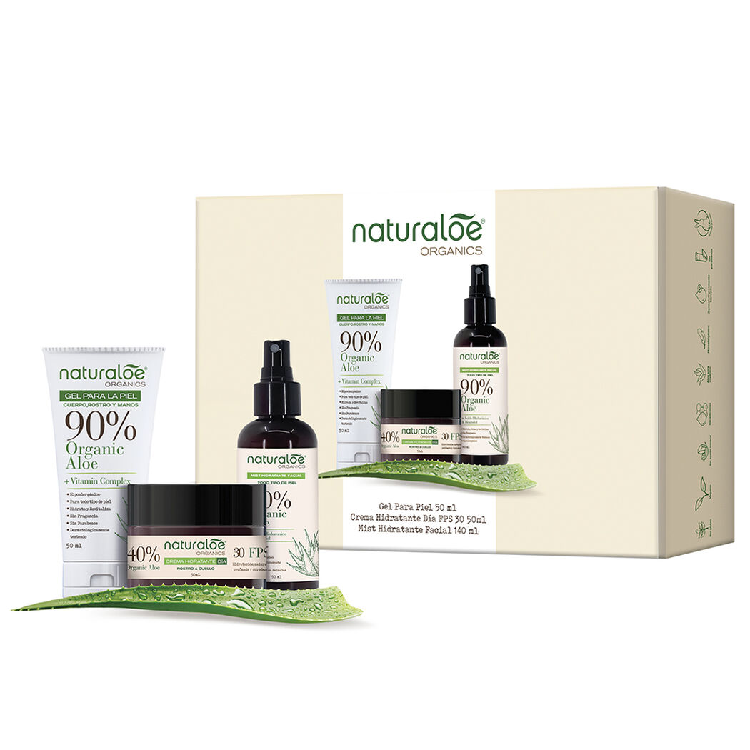 Naturaloe Set Hi Fps30+Facial+Piel 240Ml, , large image number 0
