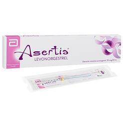 Asertia 20 mcg/24 hrs Sistema de administracion vaginal x 1 Anillo vaginal