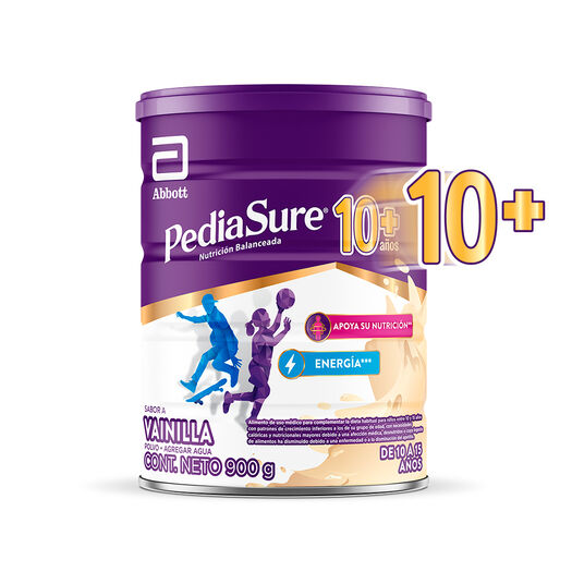 Pediasure 10+ Polvo Vainilla 900G, , large image number 2