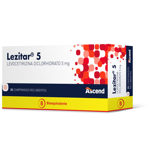 Lezitar 5 mg x 30 Comprimidos Recubiertos, , large image number 0