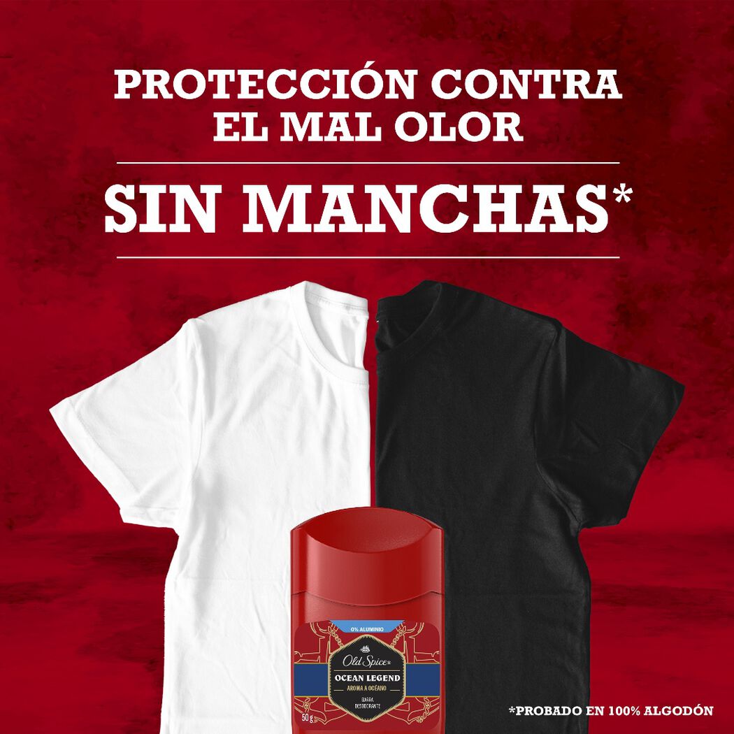 Desodorante Old Spice en Barra Ocean Legend 50 g, , large image number 3