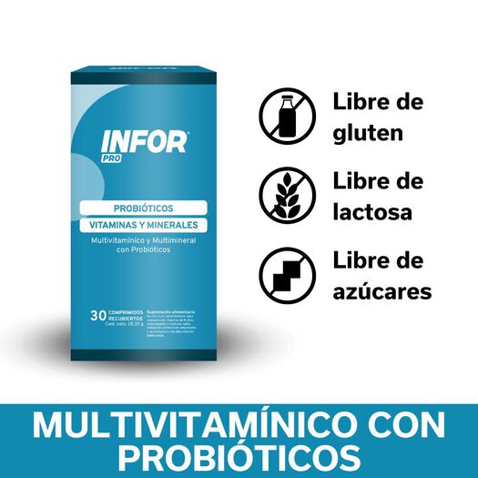 Infor Pro 3  x 30 Comprimidos Recubiertos, , large image number 1