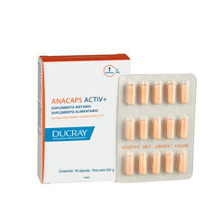 Ducray Anacaps Activ+ Tratamiento Anti-Caída 30 Cápsulas