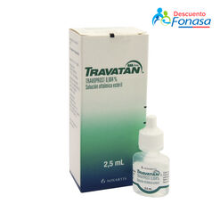 Travatan 0,004 % x 2,5 mL Solución Oftálmica