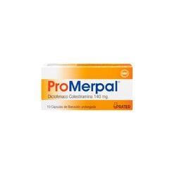 Promerpal 140 mg x 10 Cápsulas de Liberación Prolongada