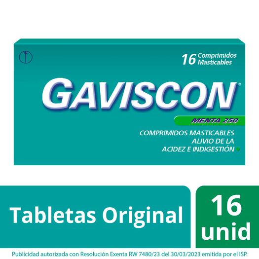 Gaviscon Comprimidos Masticables Original x16, , large image number 0