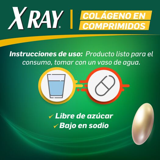 X Ray Colágeno 60 Comprimidos, , large image number 1