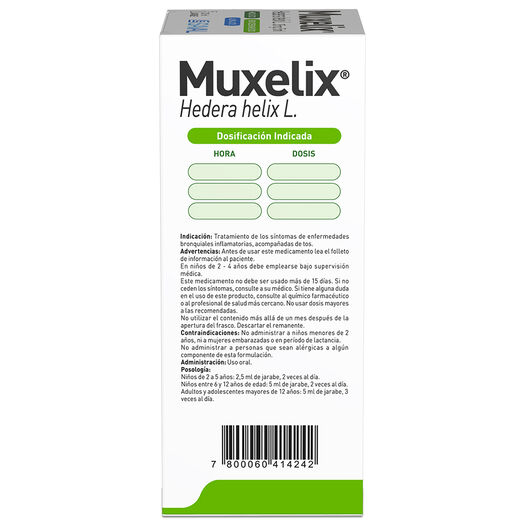 Muxelix 35 mg/5 mL x 120 mL Jarabe, , large image number 2