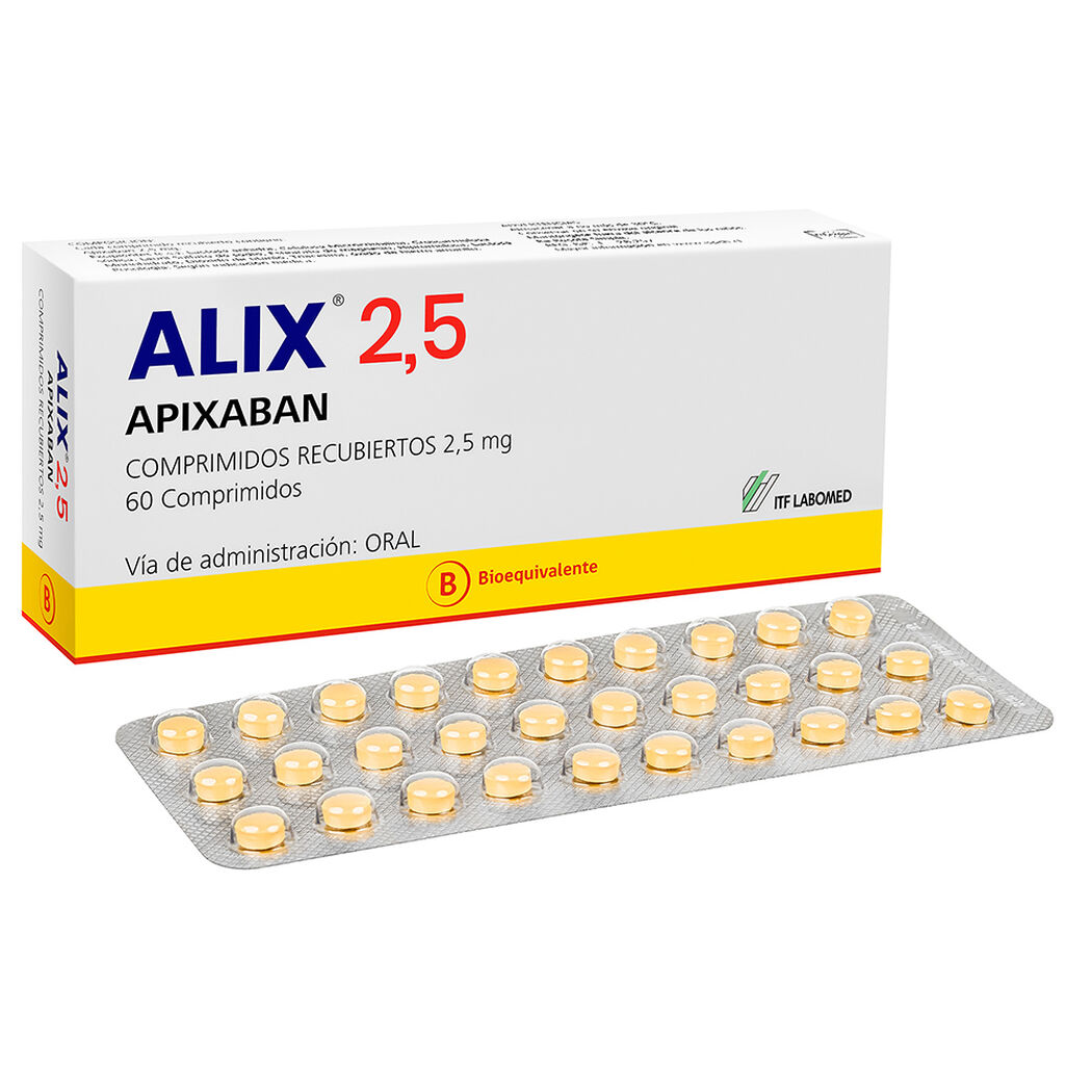 Alix 2.5 mg 60 Comprimidos Recubiertos, , large image number 0