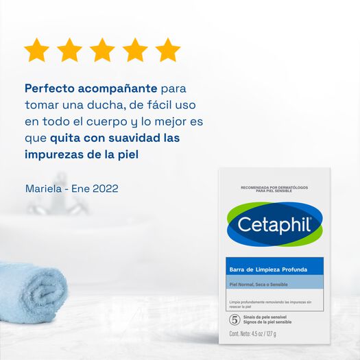 Barra Limpiadora Cetaphil 127grs, , large image number 2