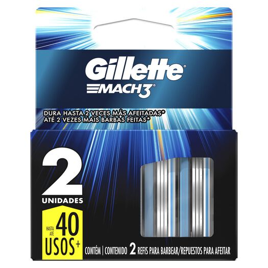 Repuesto Máquina de Afeitar Gillette Mach3 2un, , large image number 4