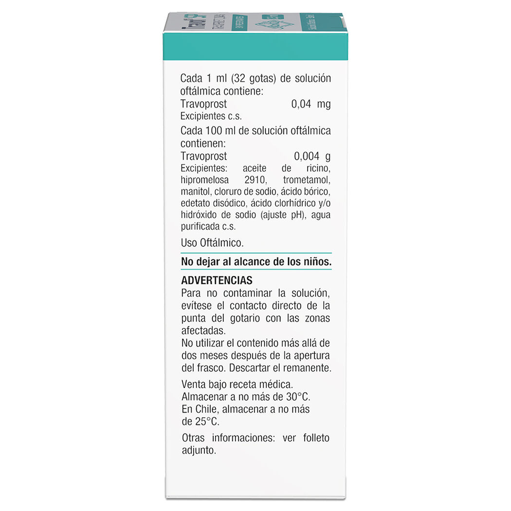 Travof 0.004 % x 2.5 ml Solución Oftálmica, , large image number 1