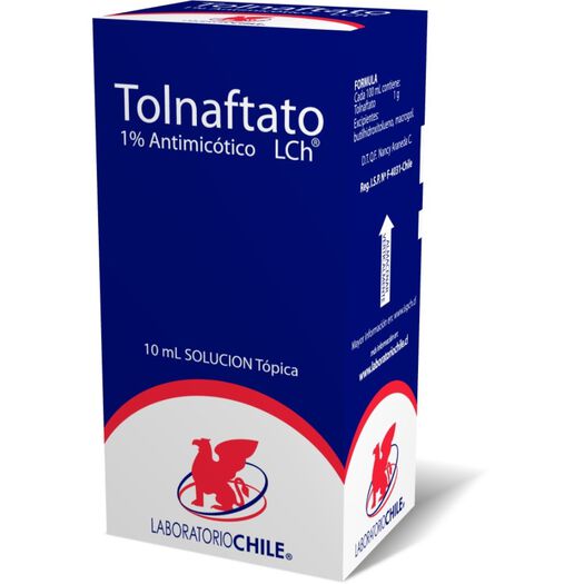 Tolnaftato 1 % x 10 mL Solución Tópica, , large image number 0