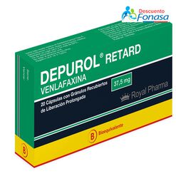 Depurol Retard 37.5 mg x 20 Cápsulas con Gránulos de Liberación Prolongada