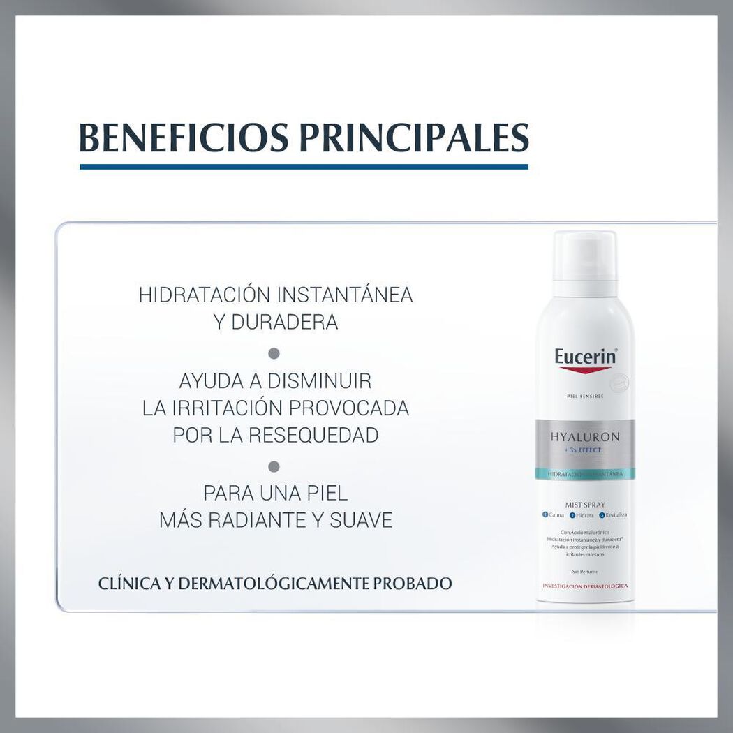 Mist Spray Eucerin Hyaluron 150 mL, , large image number 1
