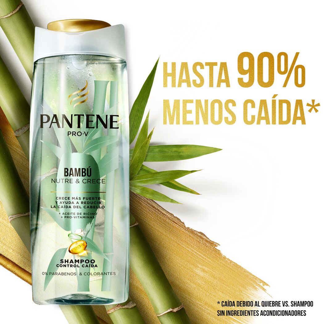 Shampoo Pantene Bambú 400 mL, , large image number 3